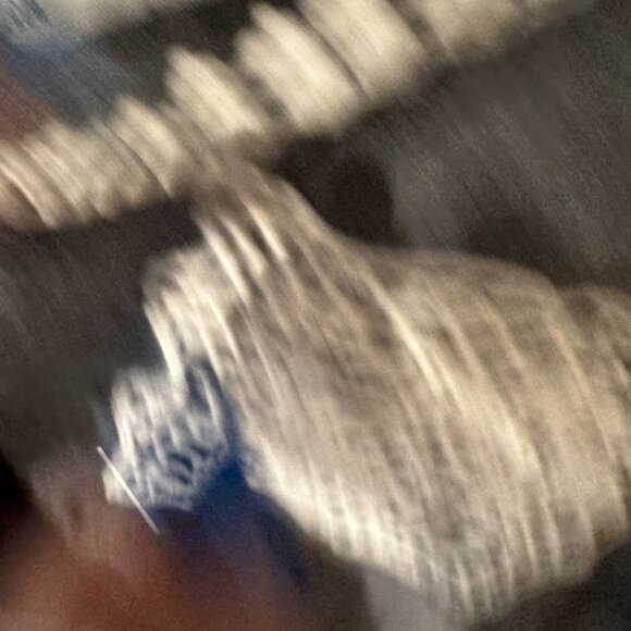 Zara Grey Long Sleeve Croqueted Blouse - Picture 4 of 6